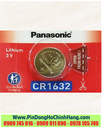 Pin Panasonic CR1632, Pin CR1632